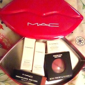 MAC 2023 gift with purchase lip tin with contents